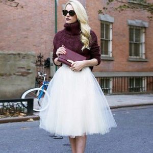 💕Tulle Midi Skirt